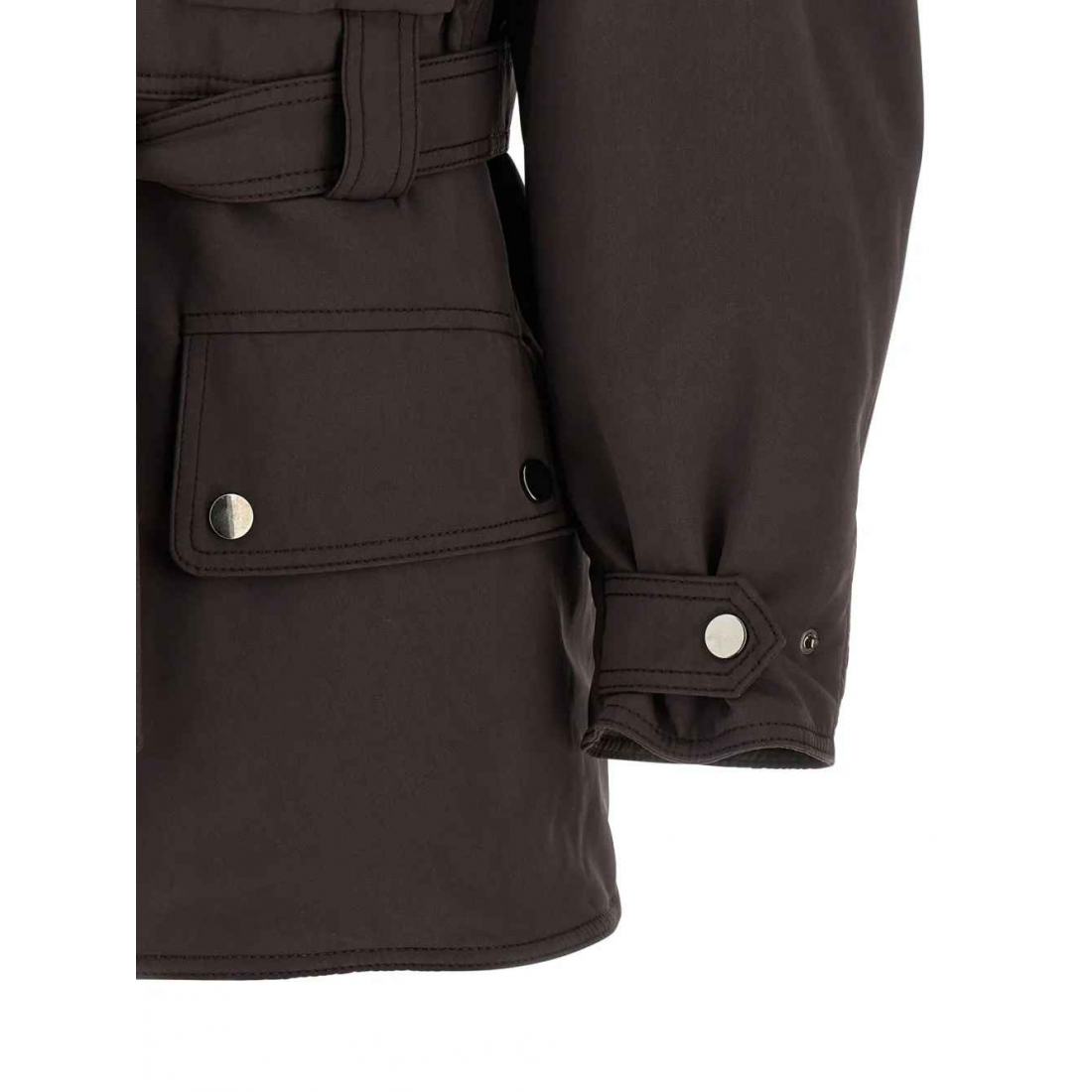 Veste 'Belted-Waistband Multi-Pocket' pour Femmes