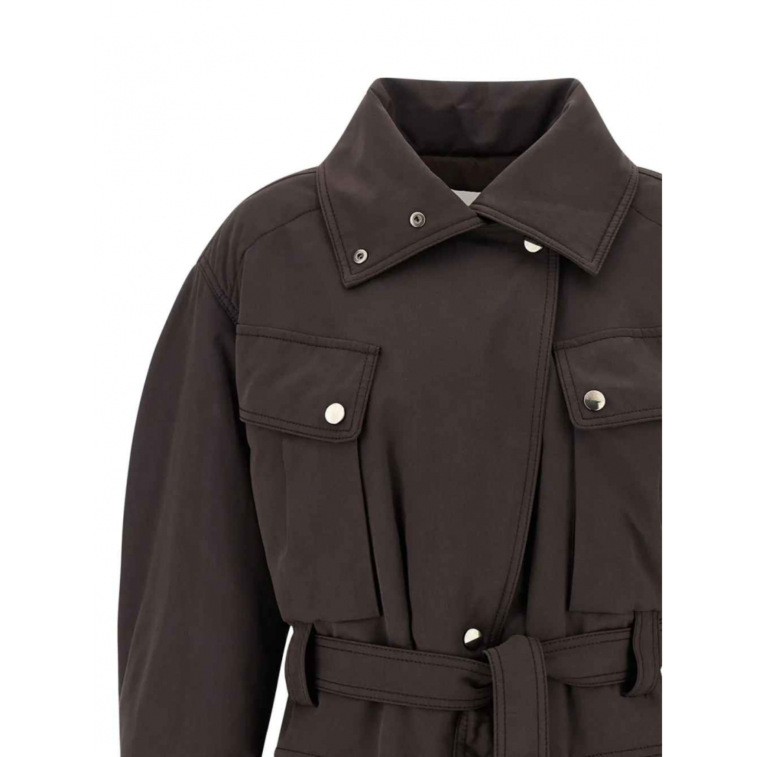 Veste 'Belted-Waistband Multi-Pocket' pour Femmes