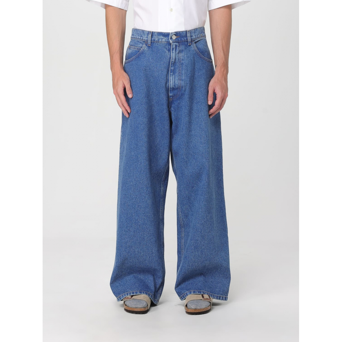 Jeans 'Logo-Patch' pour Hommes