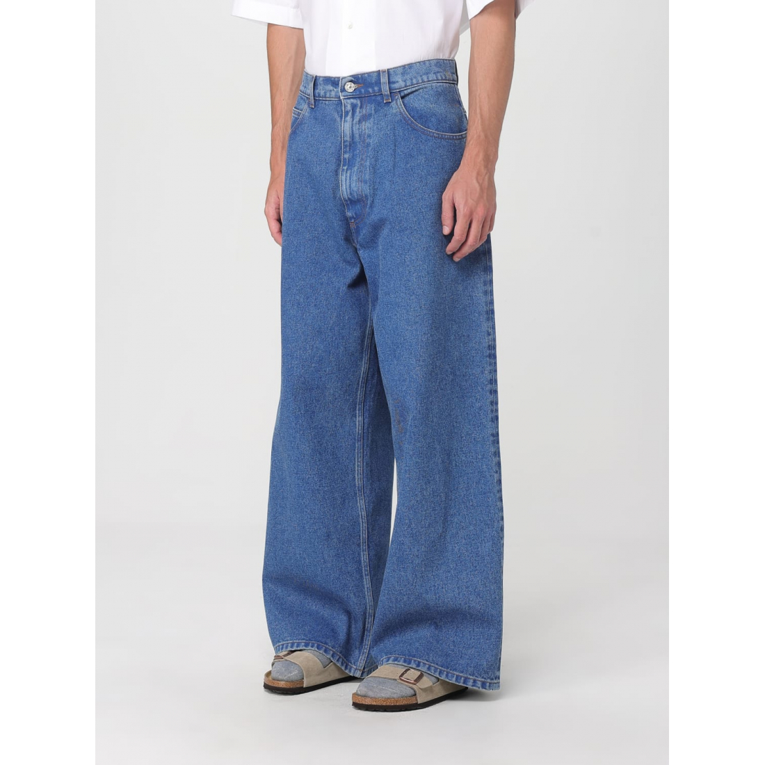 Jeans 'Logo-Patch' pour Hommes