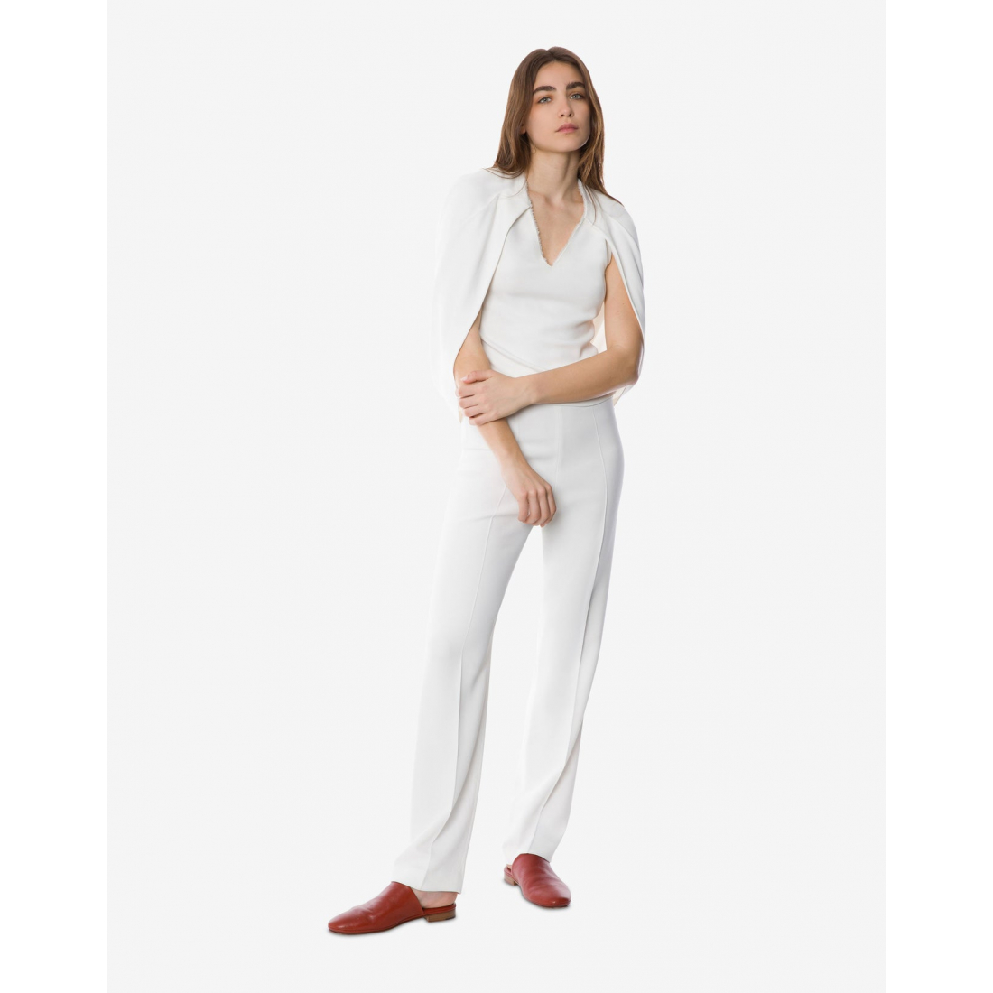 Top 'V-Neck Cape' pour Femmes