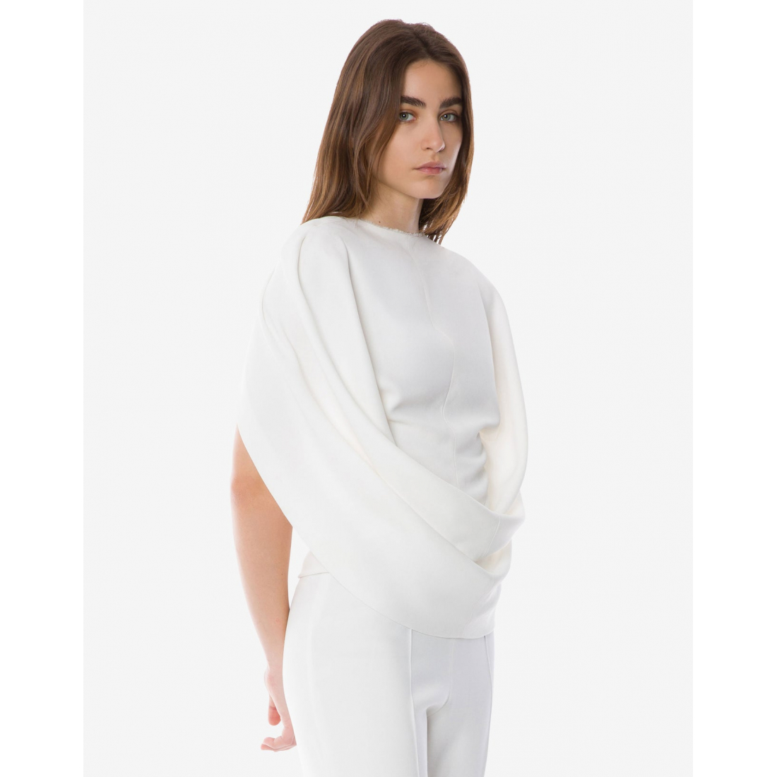 Top 'V-Neck Cape' pour Femmes