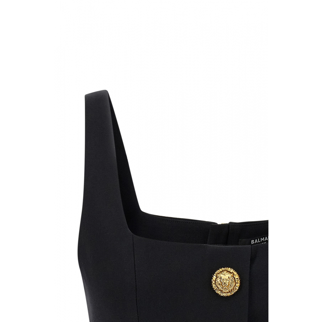 'Button' Crop Top für Damen