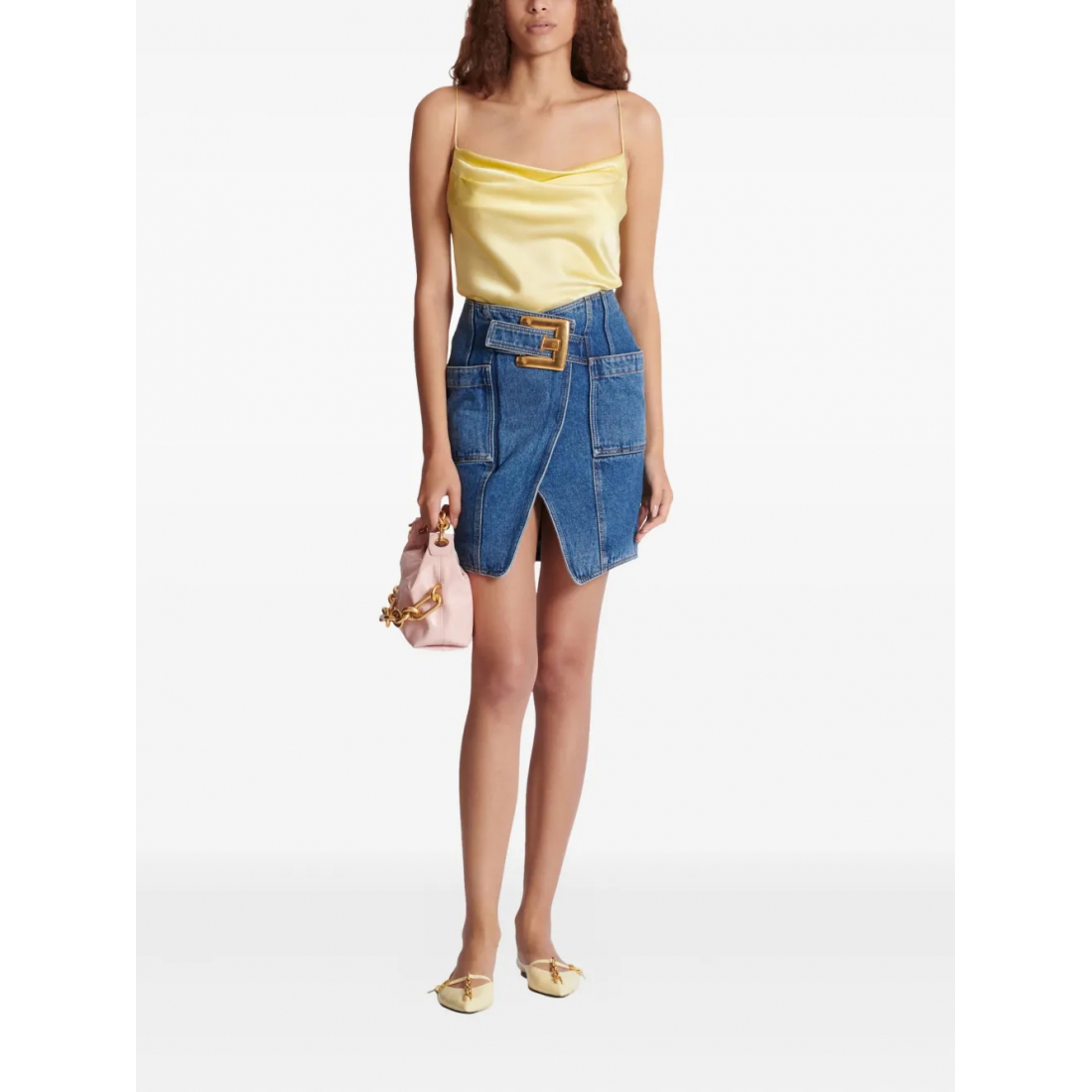 Mini Jupe 'Belt Pocket' pour Femmes