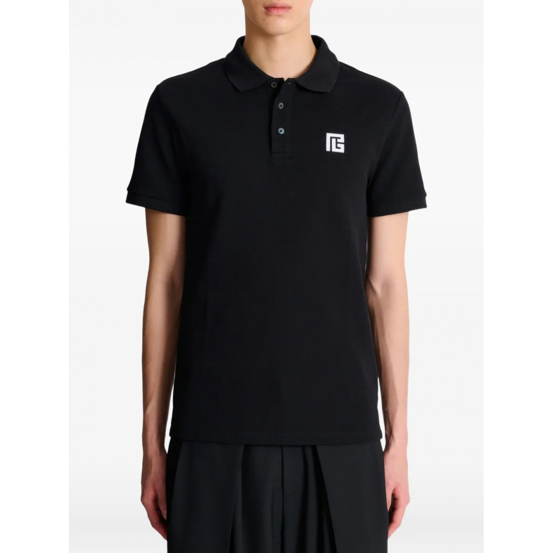 Polo 'Logo-Embroidered' pour Hommes