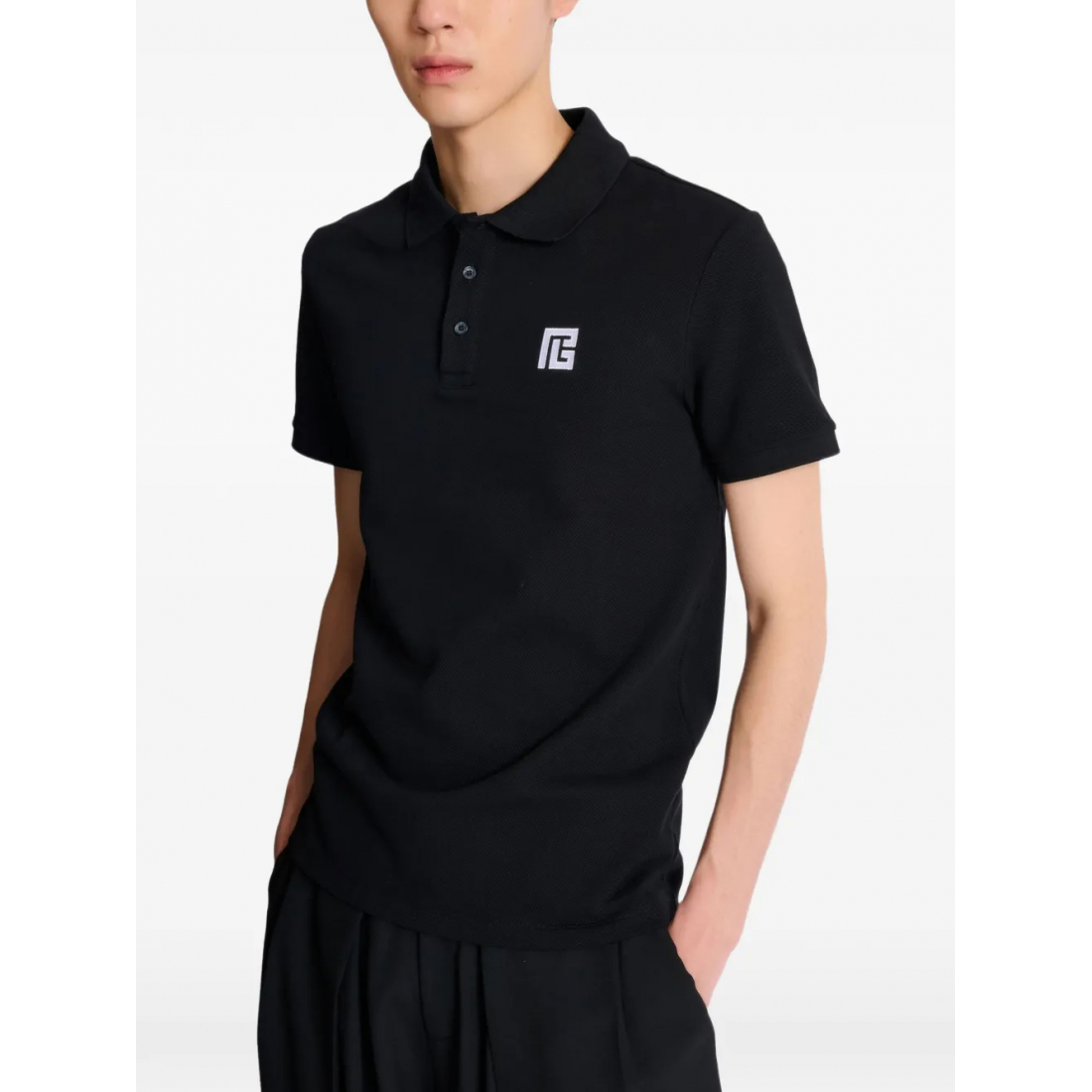 Polo 'Logo-Embroidered' pour Hommes
