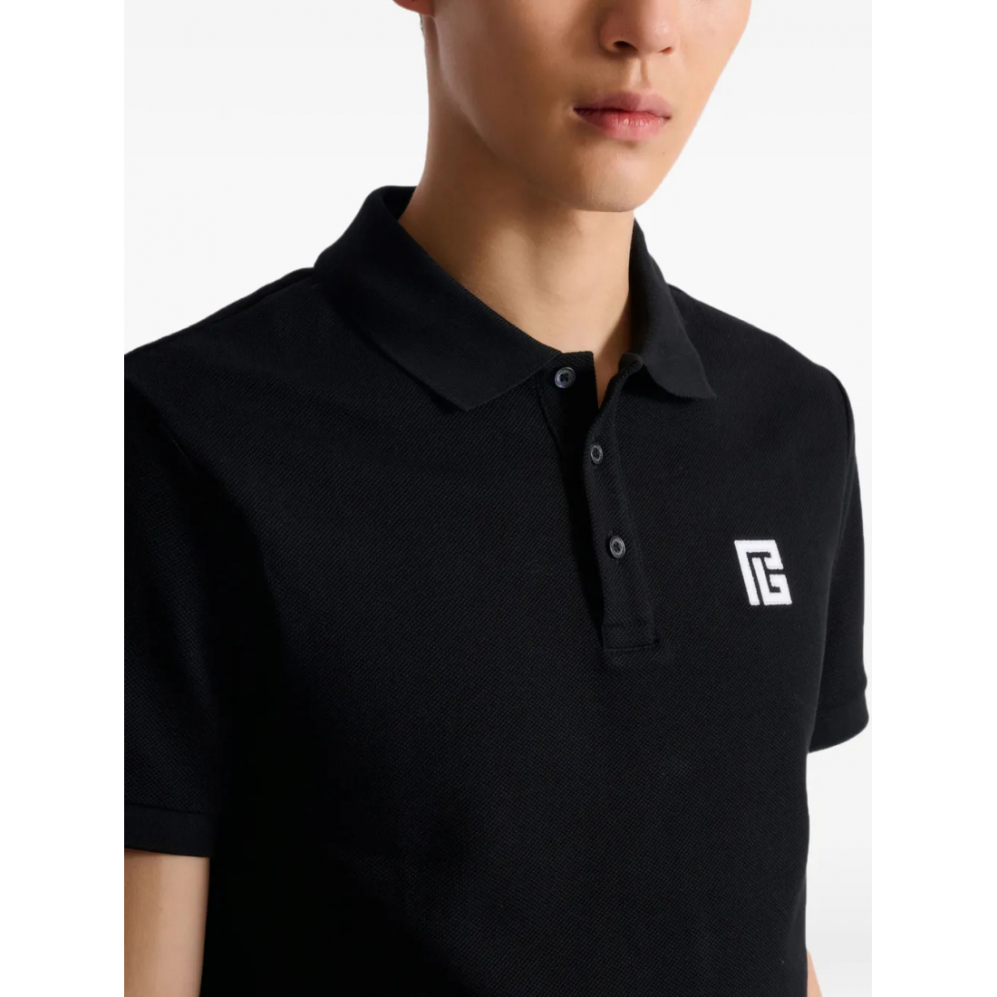 Polo 'Logo-Embroidered' pour Hommes