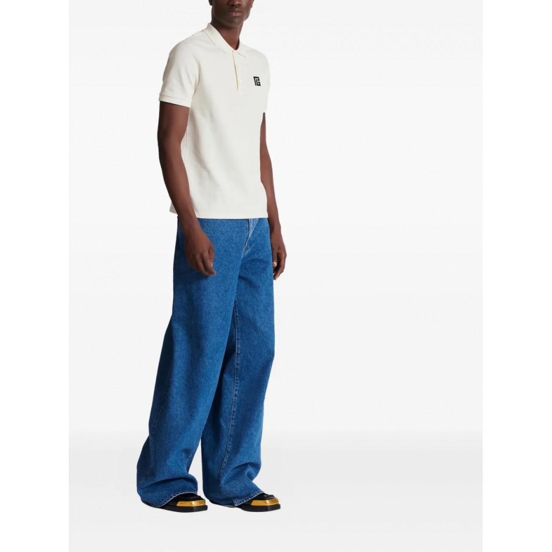 Polo 'Pb Logo-Embroidered' pour Hommes