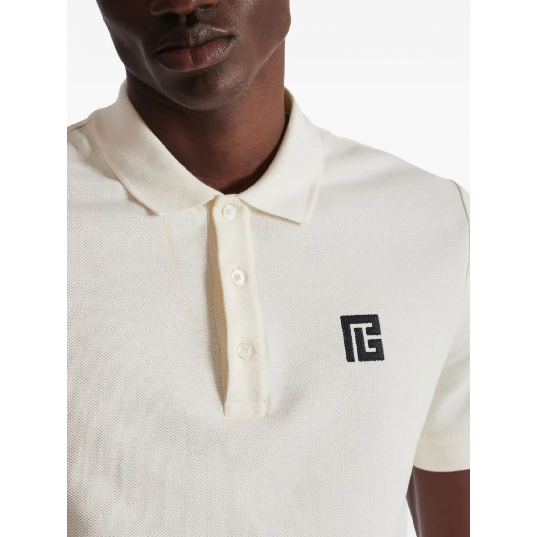 Polo 'Pb Logo-Embroidered' pour Hommes
