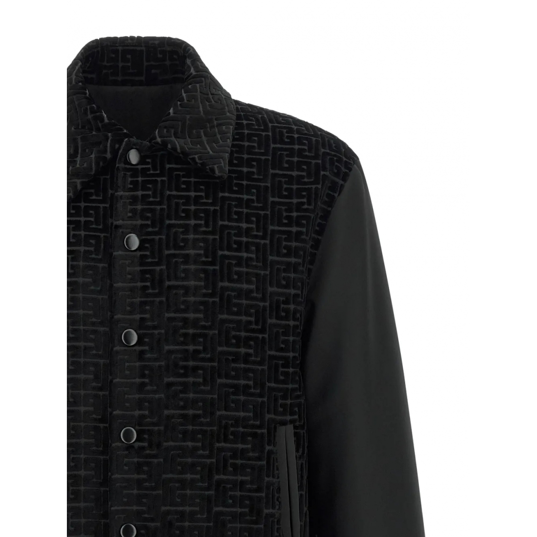 Blouson bomber 'Logo-Pattern' pour Hommes