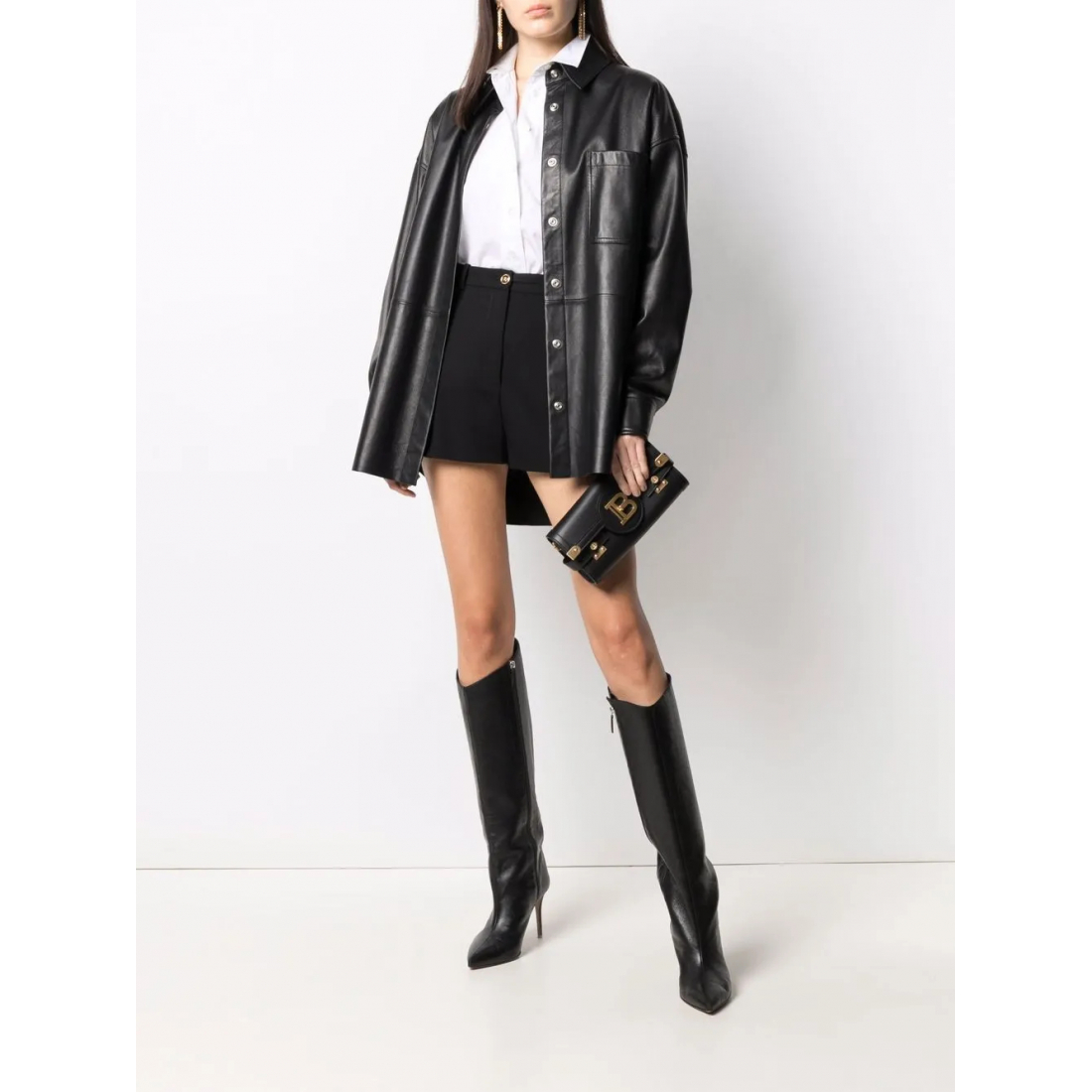 Women's 'Logo-Clasp' Clutch