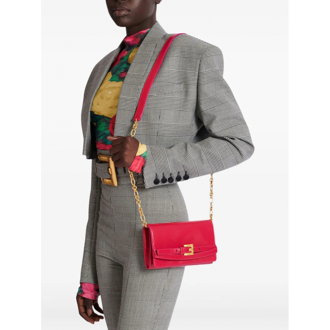 Women's 'Belt-Detail' Clutch