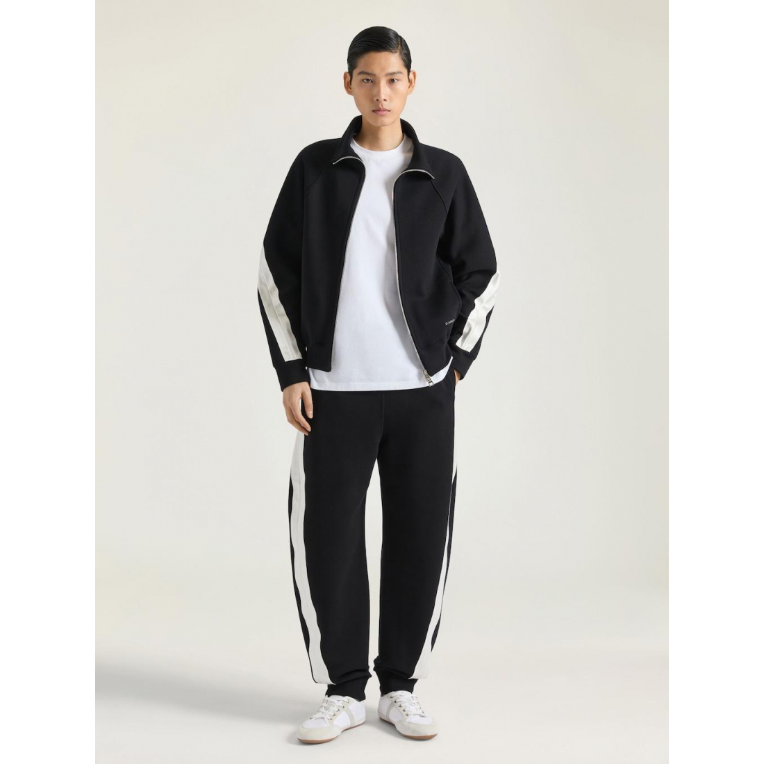 Sweatshirt 'Satin Insert' pour Hommes