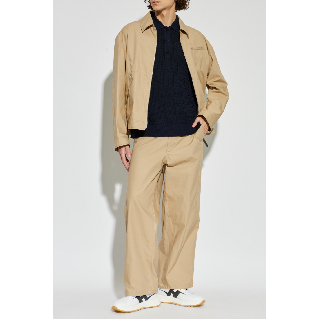 Polo 'Monogram' Knit' pour Hommes