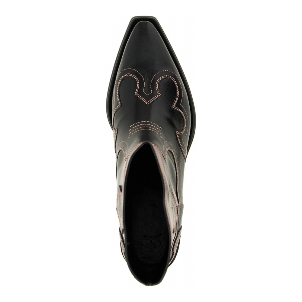 Bottines 'Low Shaft Embroidered Western' pour Femmes