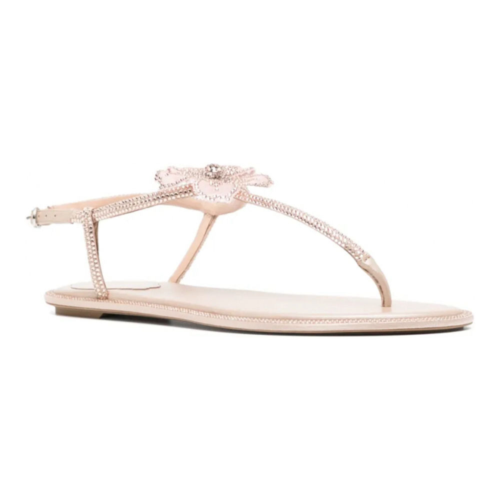 Sandales à brides 'Peach Flower' pour Femmes