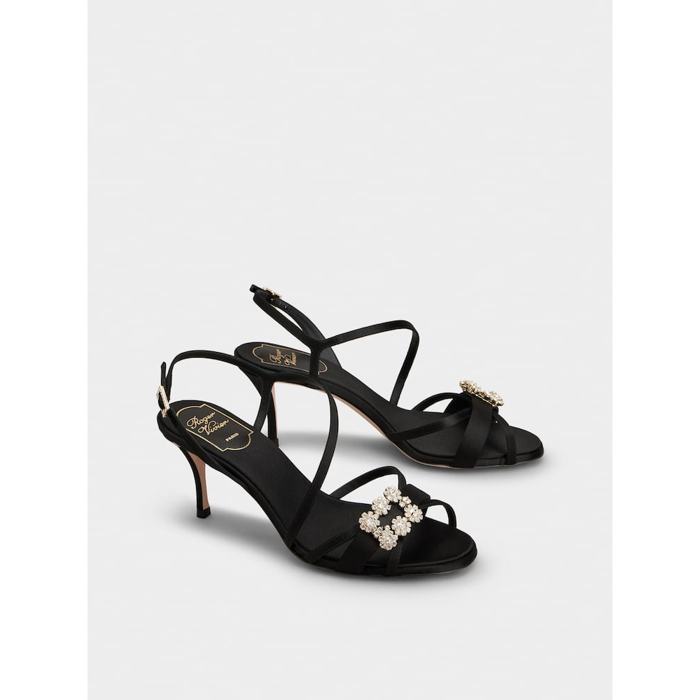 Sandales à talon 'Mini Flower Strass' pour Femmes