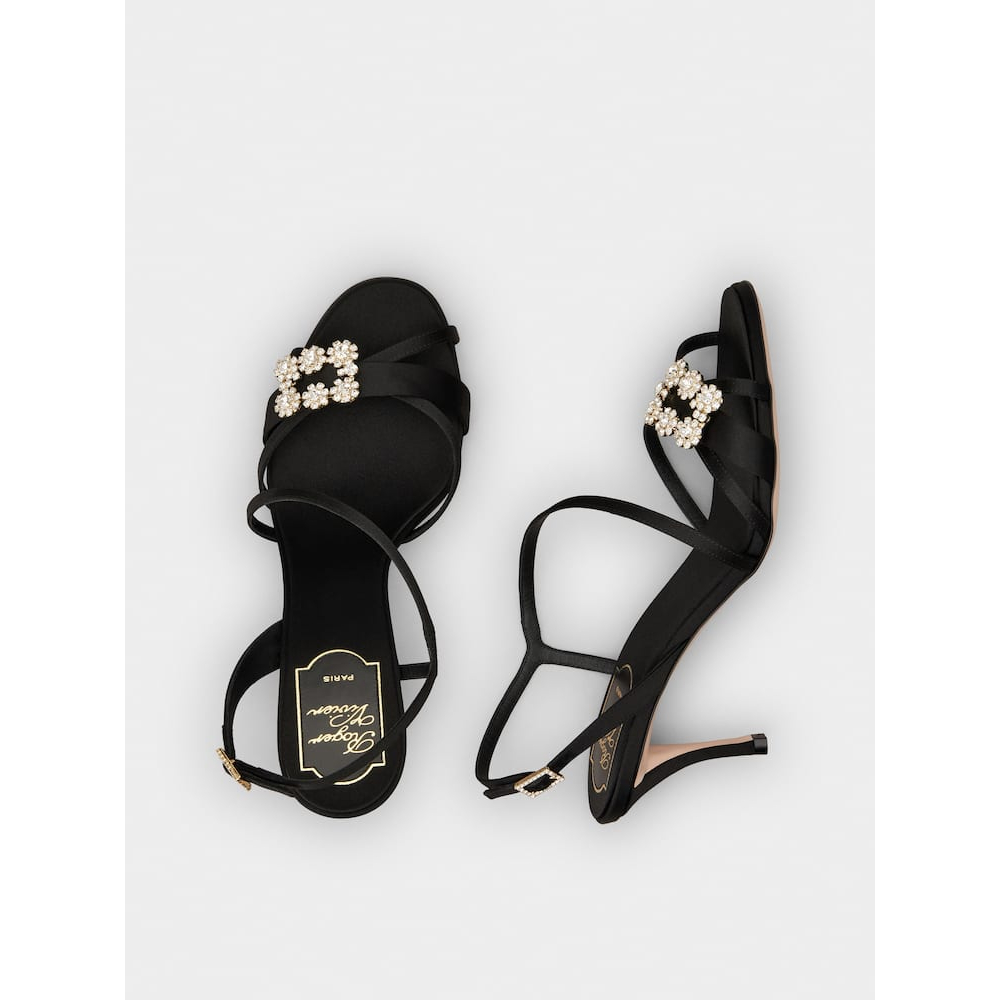 Sandales à talon 'Mini Flower Strass' pour Femmes
