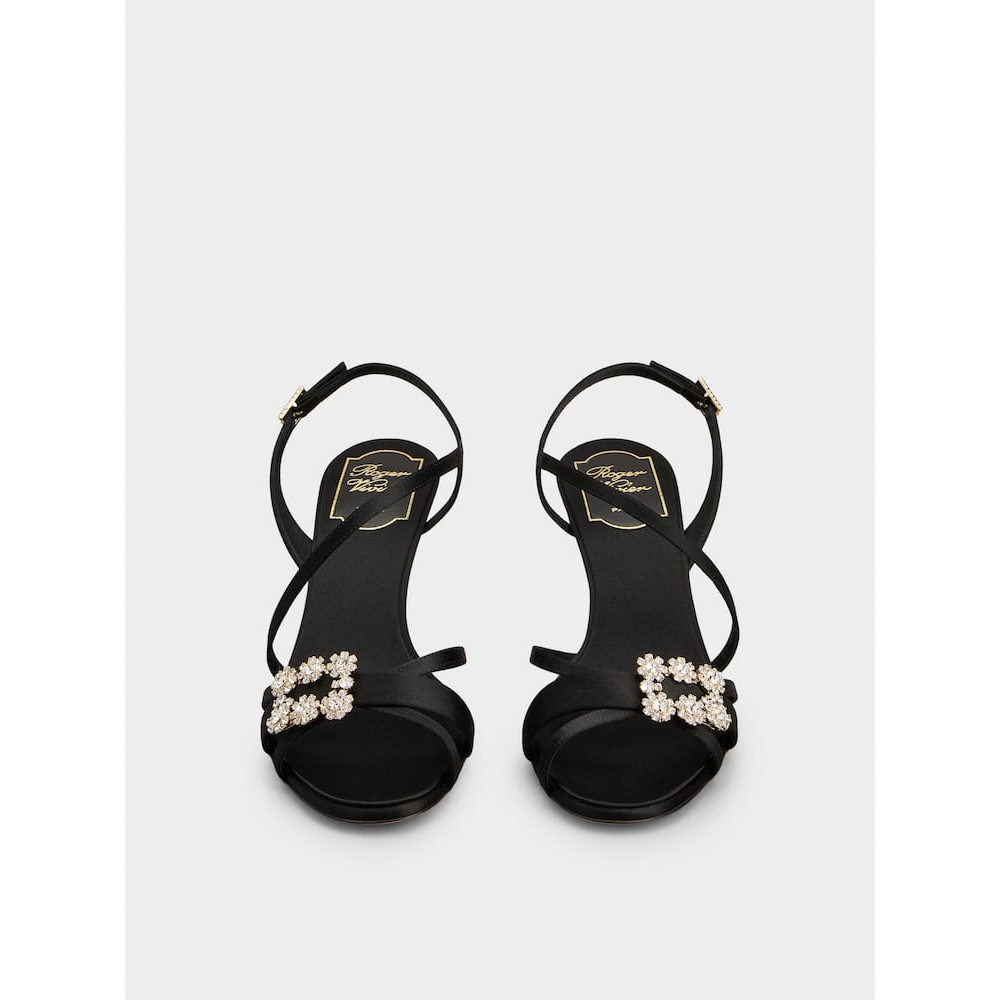 Sandales à talon 'Mini Flower Strass' pour Femmes