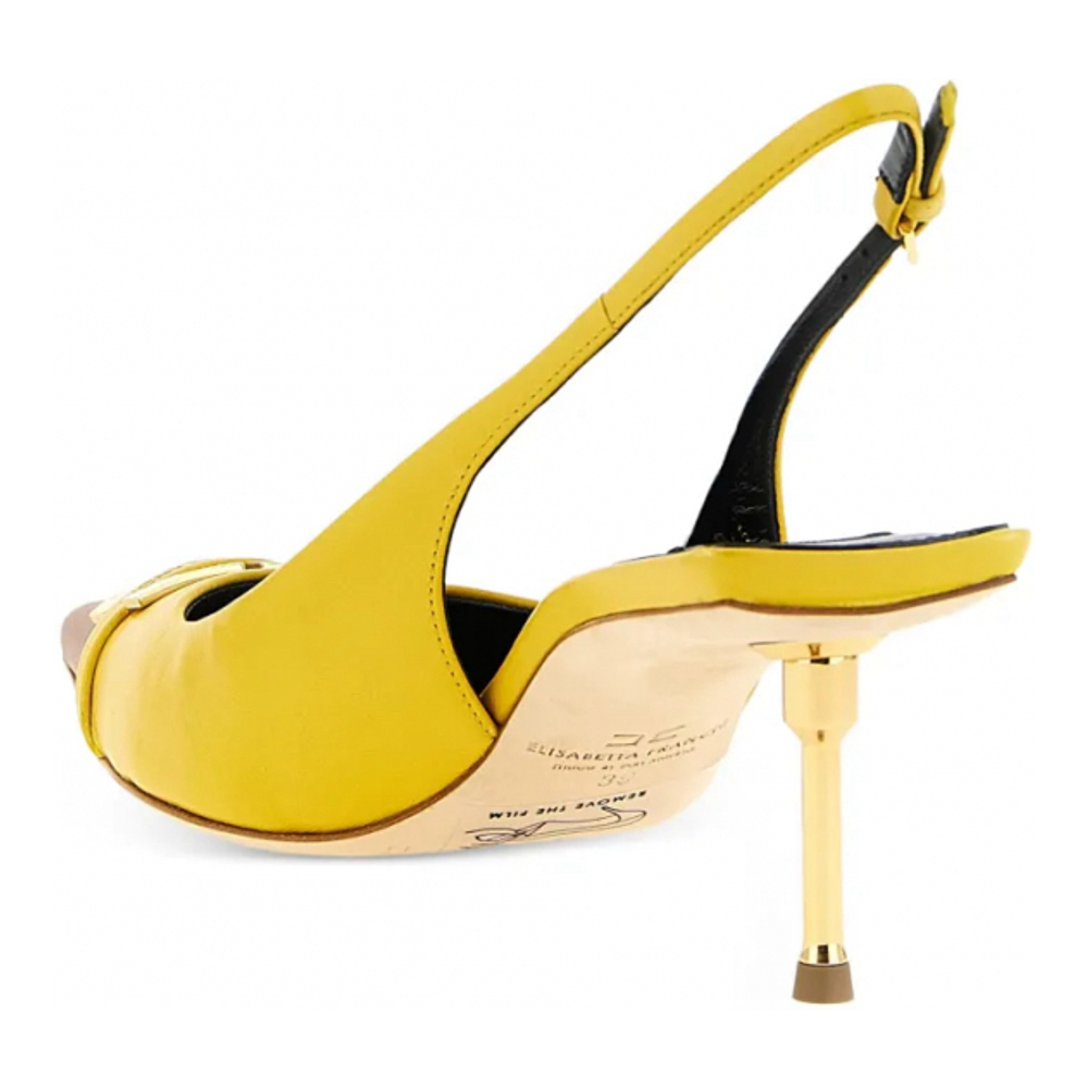 'Contrast Toe Metal Detail' Pumps für Damen