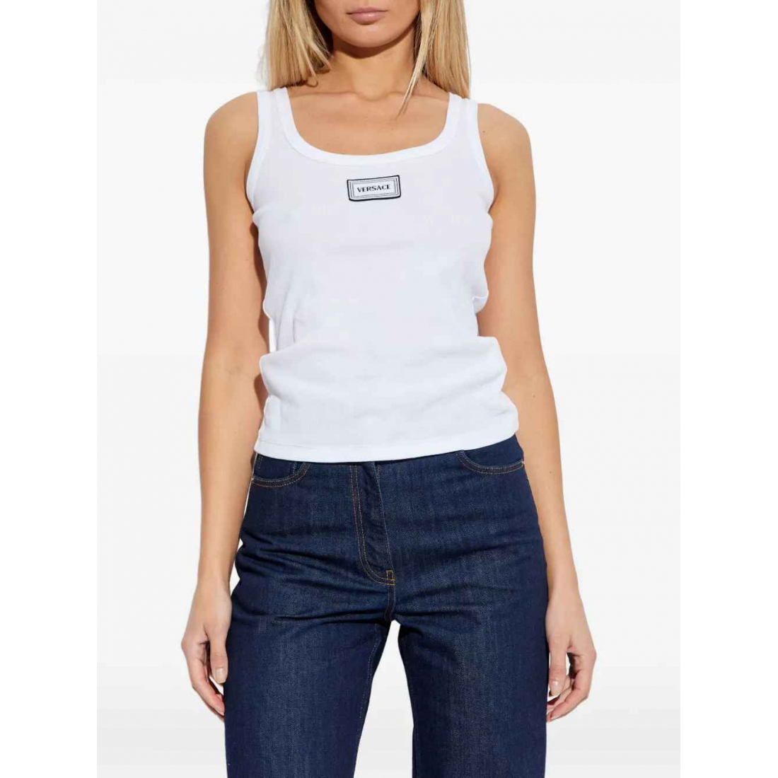 Top 'Logo-Embroidered' pour Femmes