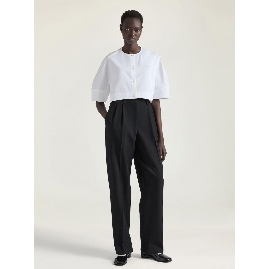 Crop Top 'Embroidered crop' pour Femmes