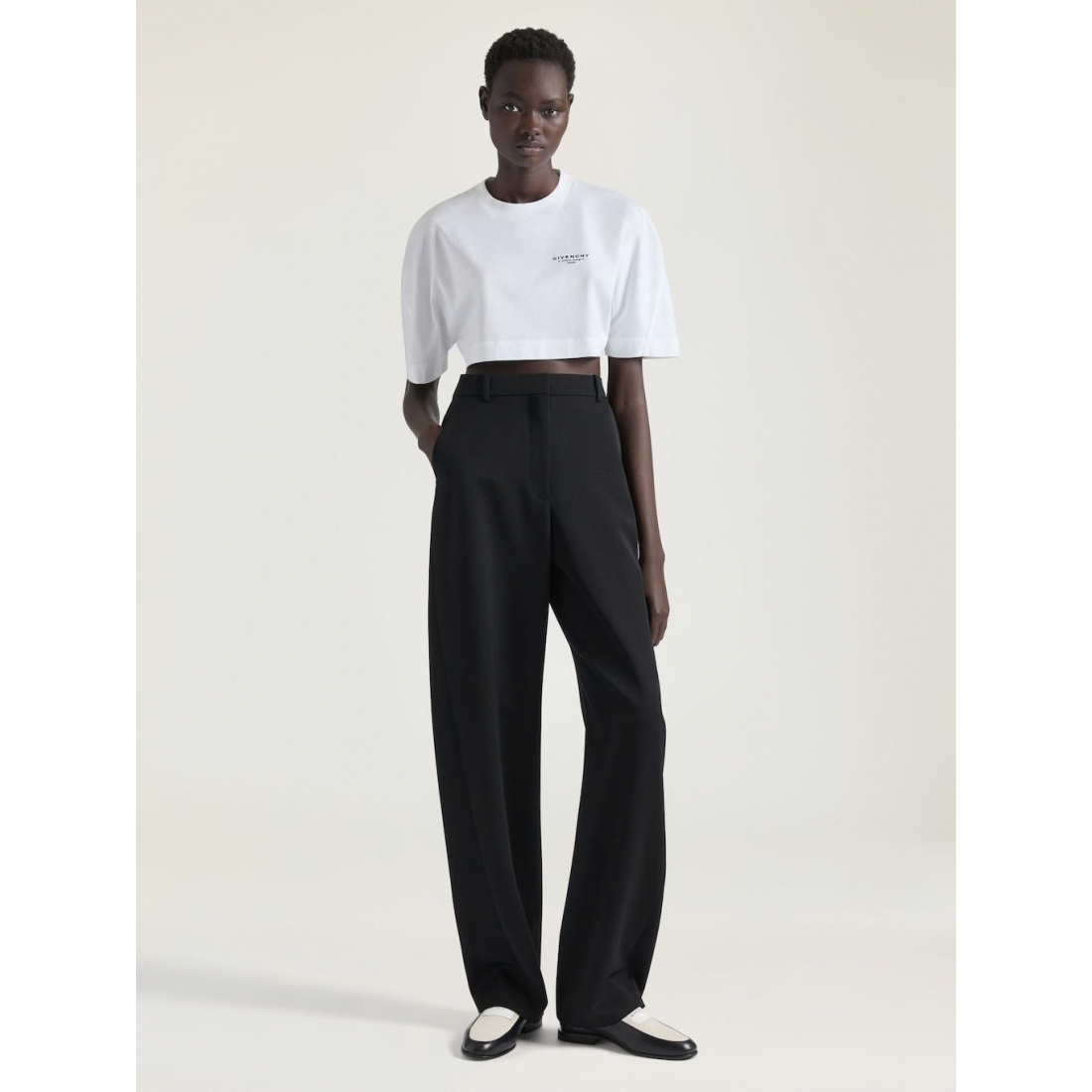 T-Shirt court 'Logo-Print' pour Femmes