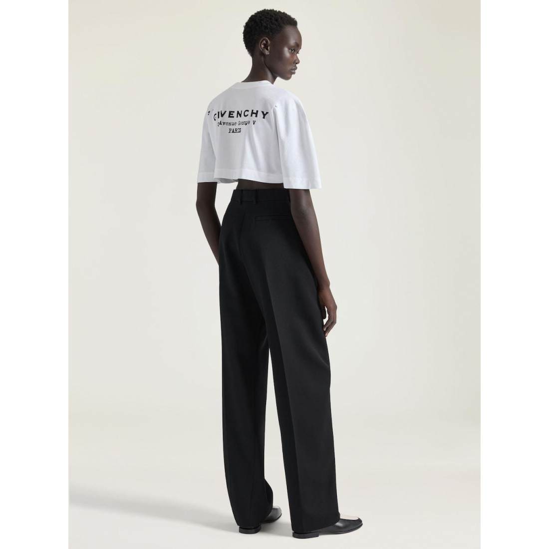 T-Shirt court 'Logo-Print' pour Femmes