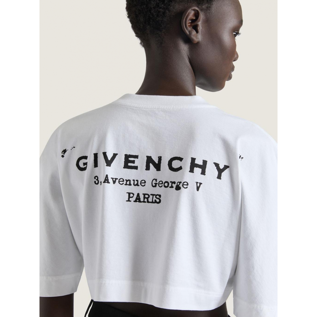 T-Shirt court 'Logo-Print' pour Femmes