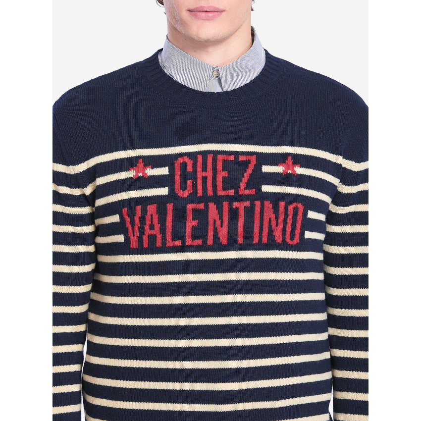 'Chez-Motif' Pullover für Herren