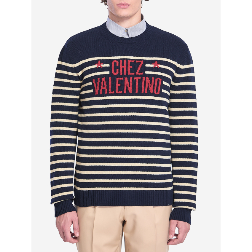 'Chez-Motif' Pullover für Herren