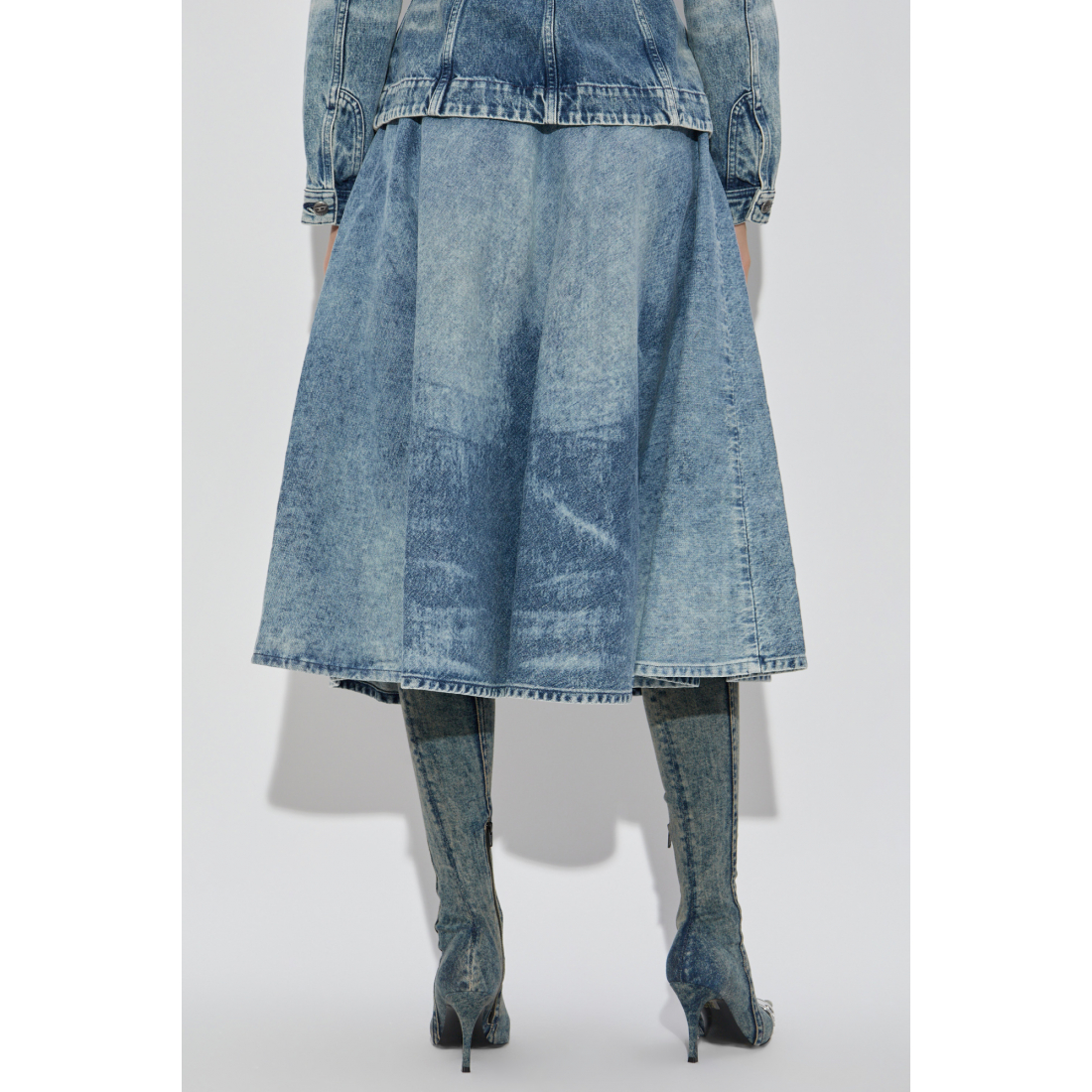 Jupe en Jean 'Stone-Washed' pour Femmes