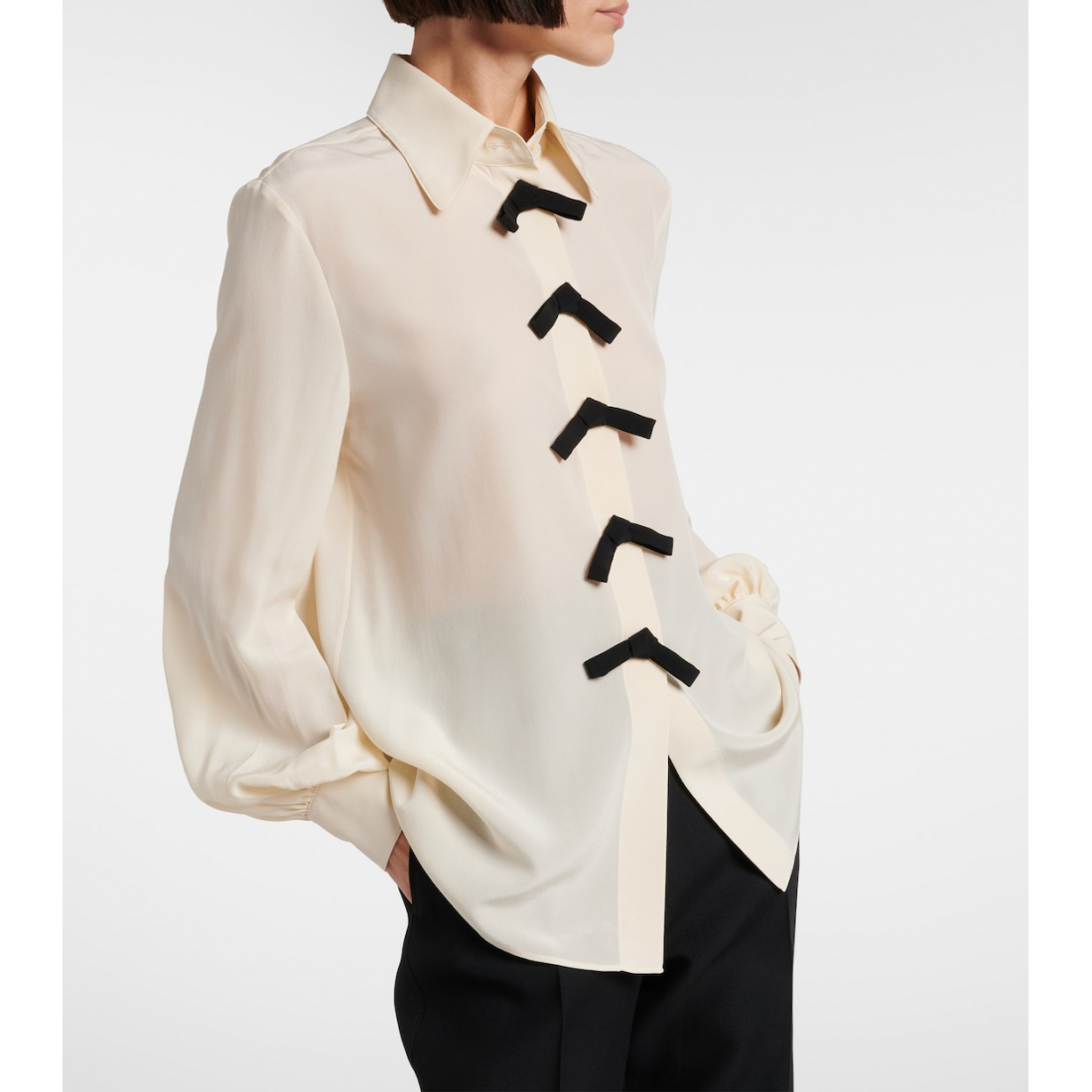 Chemise 'Bow' pour Femmes