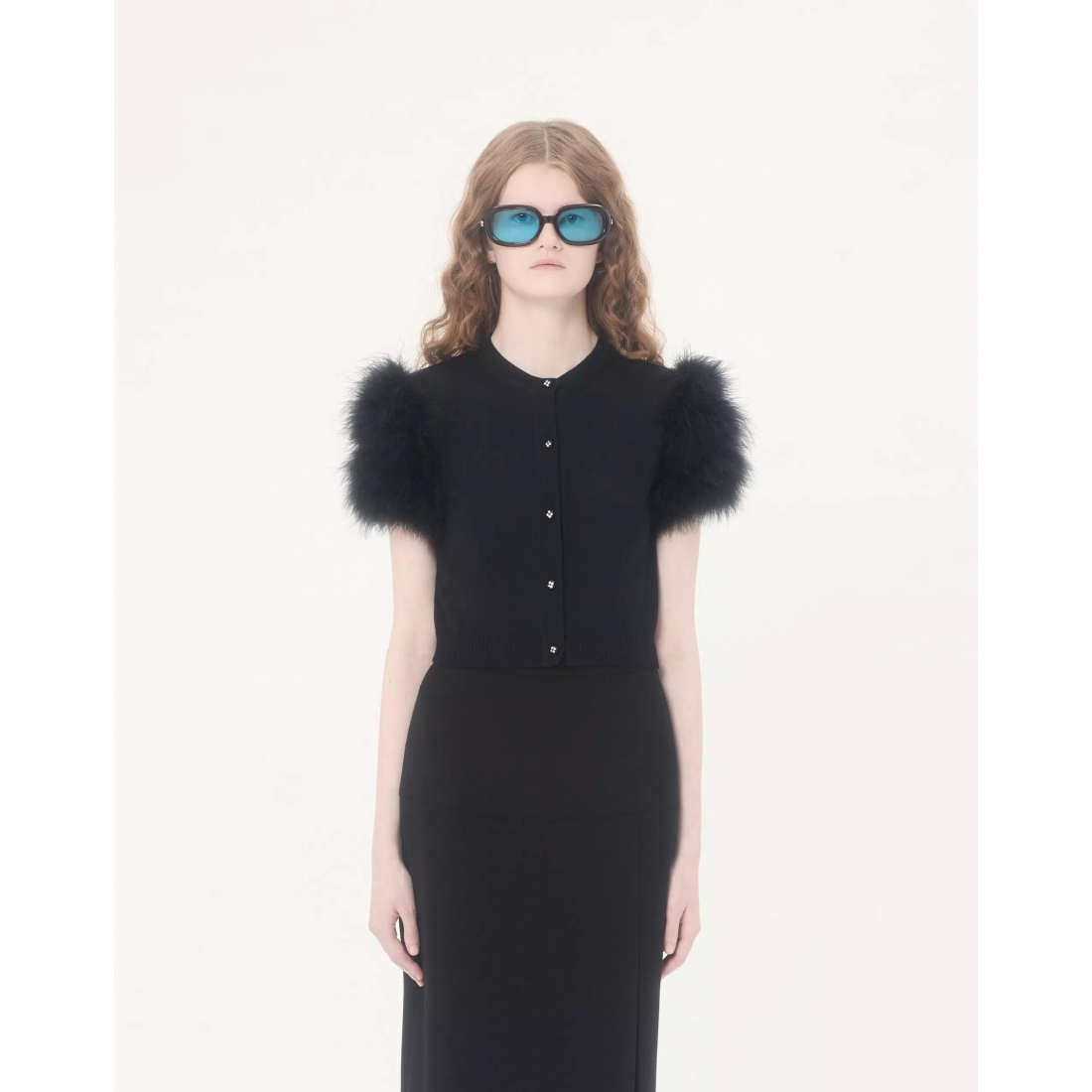 Cardigan 'Feathered Knit' pour Femmes