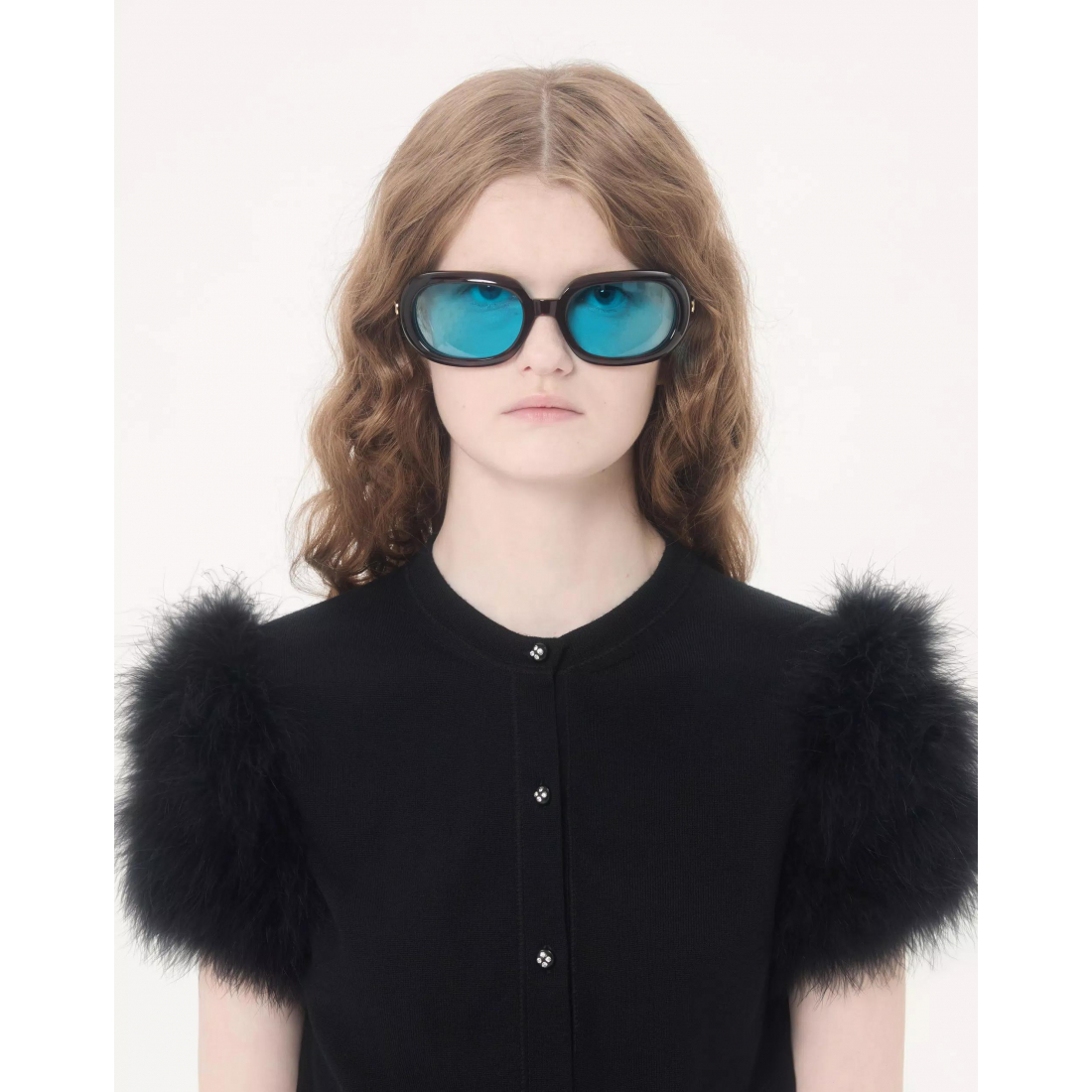 Cardigan 'Feathered Knit' pour Femmes