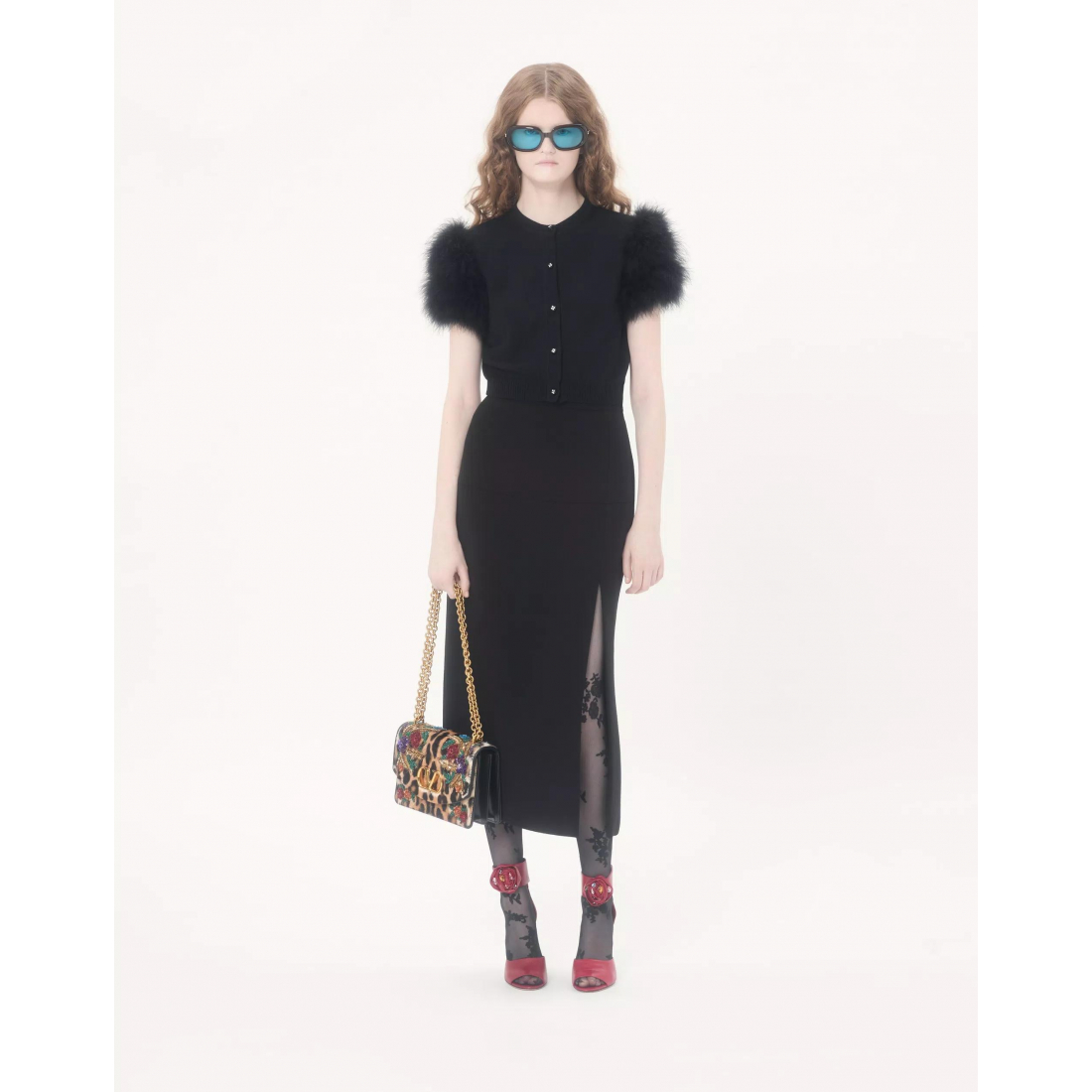 Cardigan 'Feathered Knit' pour Femmes