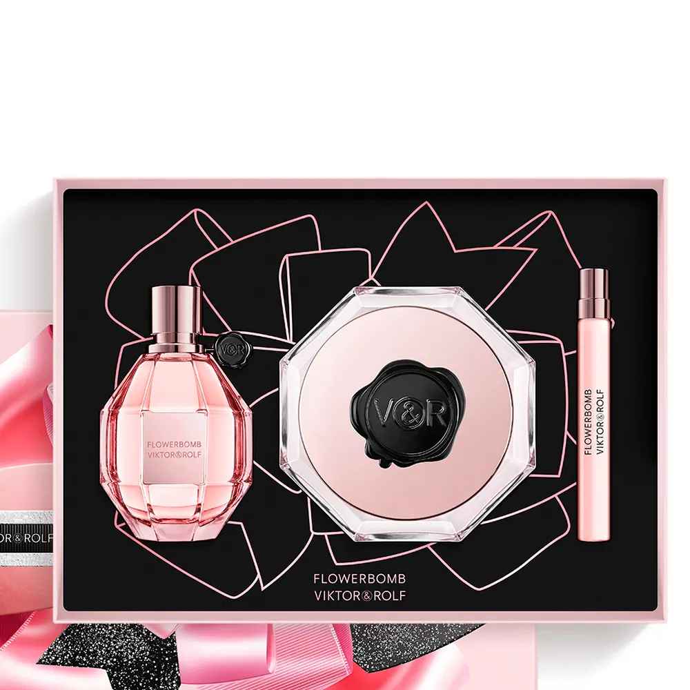 Coffret de parfum 'Flowerbomb' - 3 Pièces