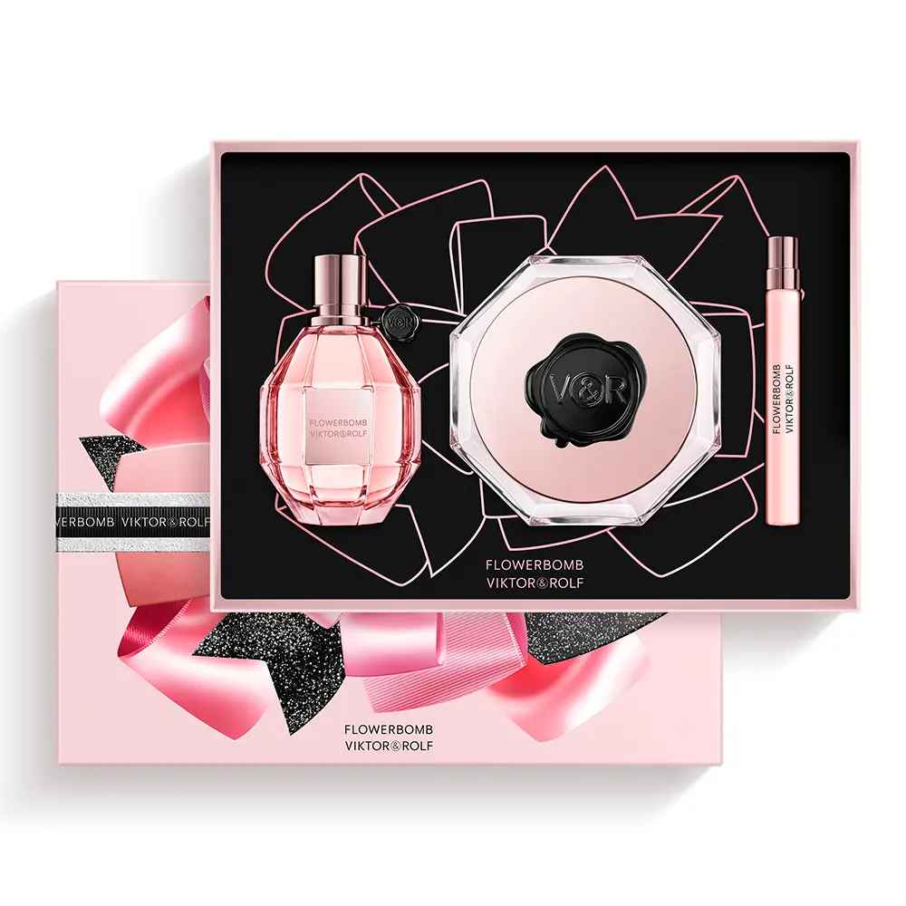 Coffret de parfum 'Flowerbomb' - 3 Pièces