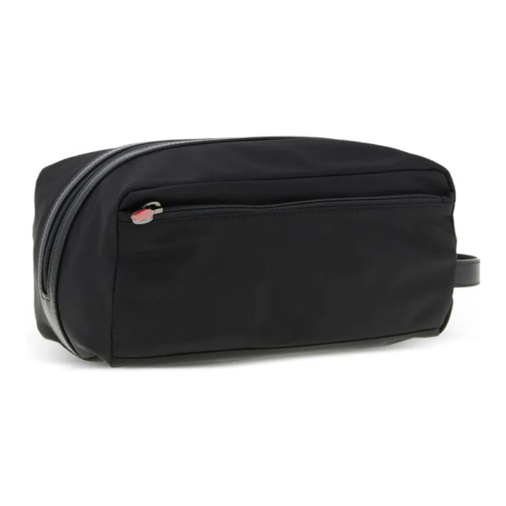 'Logo-Lettering Zipped' Necessaire für Herren