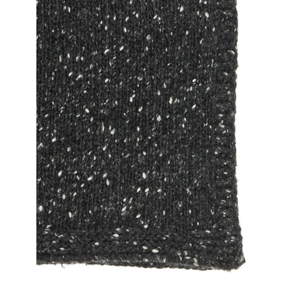 'Mantia Contrast-Stitch' Kaschmir Schal für Damen