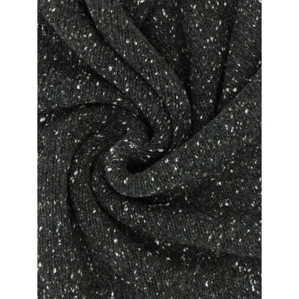 'Mantia Contrast-Stitch' Kaschmir Schal für Damen