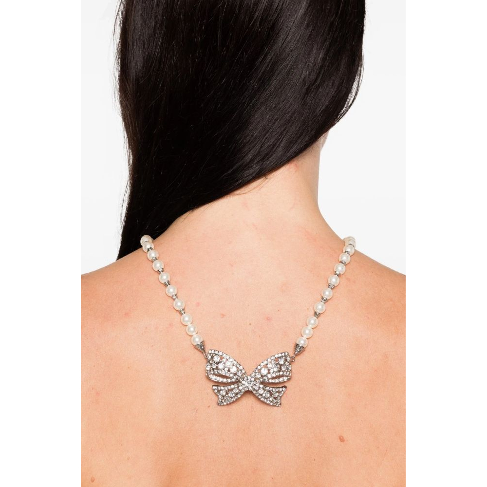 'Pearl Bow' Halskette für Damen