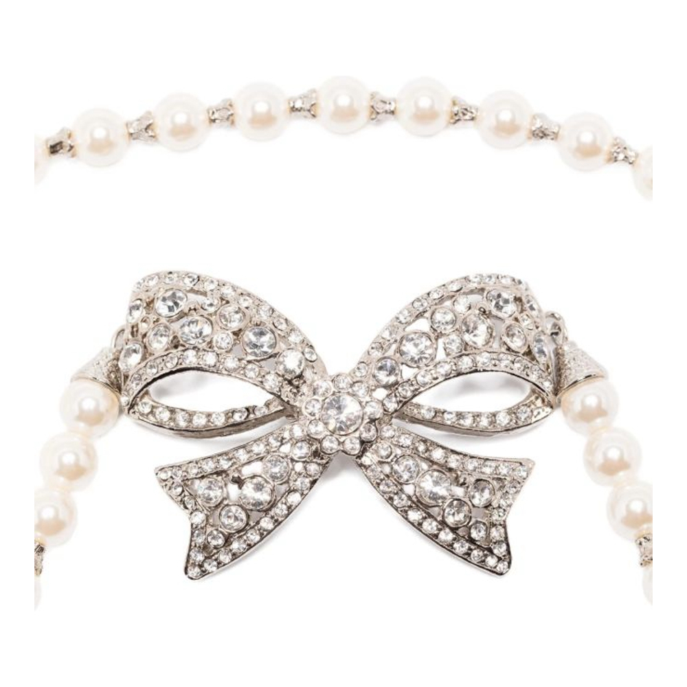 'Pearl Bow' Halskette für Damen