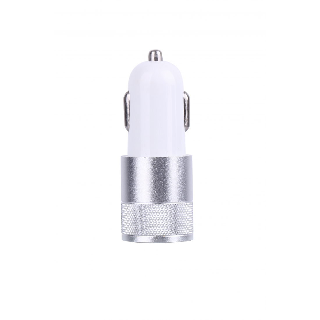 Doppelter USB-Zigarettenanzünder aus Stahl