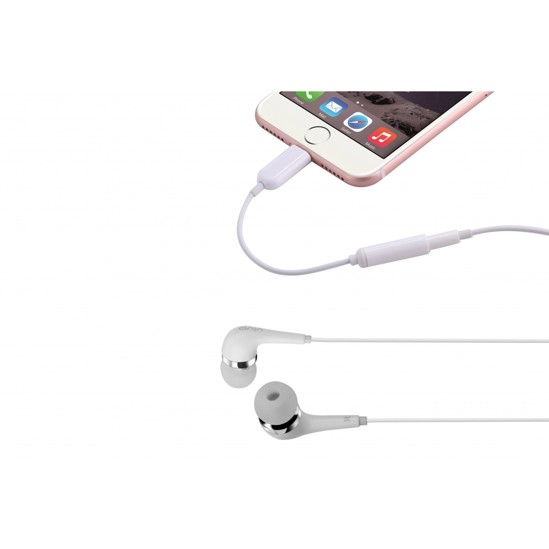 Adaptateur Audio Lightning Male Et Jack Femelle