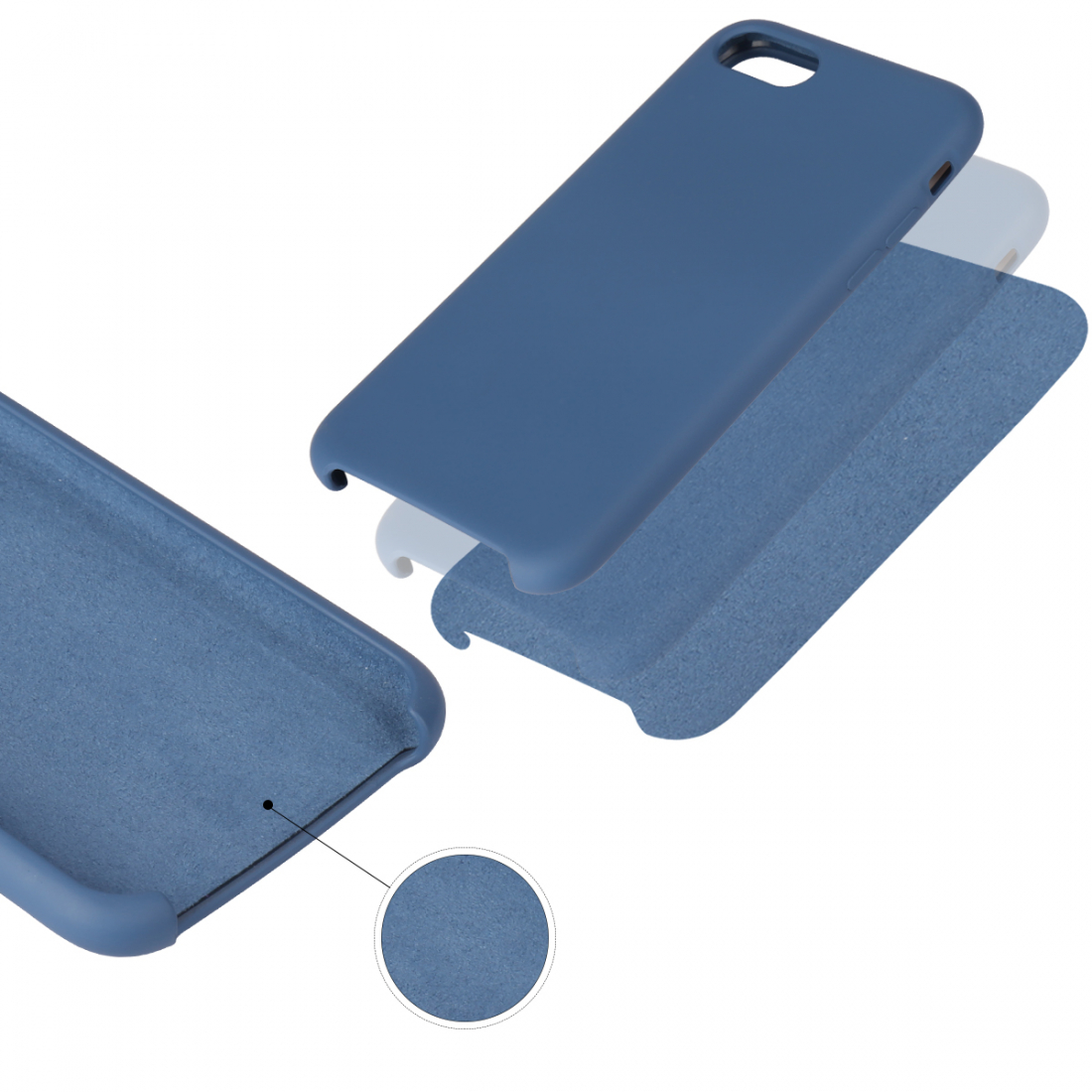 Coque Pour Iphone 7/8 Rigide En Silicone