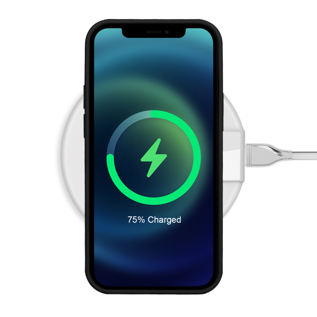 Coque Pour Iphone 12 Rigide En Silicone