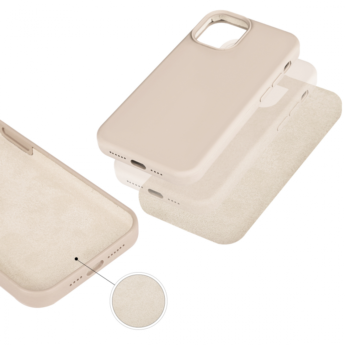 Coque Pour Iphone 12 Pro Max Rigide En Silicone