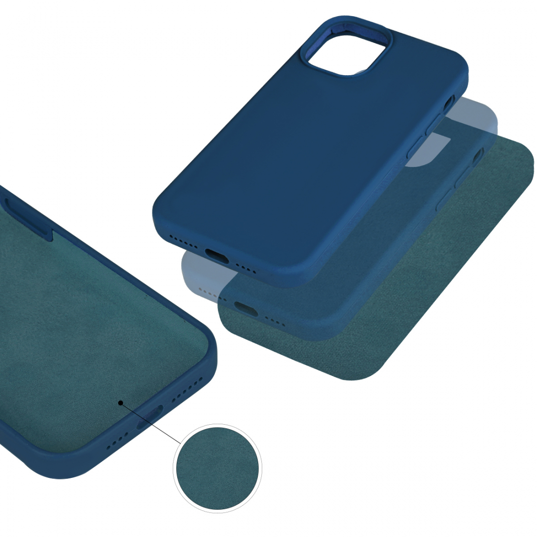 Coque Pour Iphone 12 Pro Max Rigide En Silicone