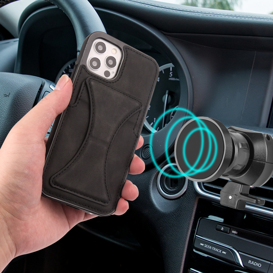 Kartenetui und Ständer